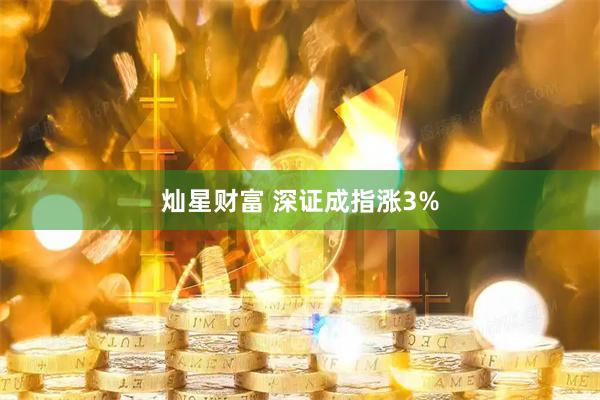 灿星财富 深证成指涨3%