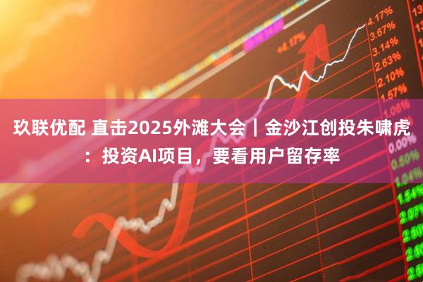 玖联优配 直击2025外滩大会｜金沙江创投朱啸虎：投资AI项目，要看用户留存率