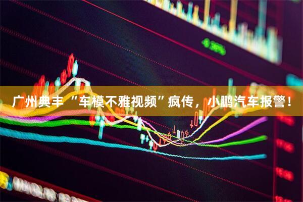 广州典丰 “车模不雅视频”疯传，小鹏汽车报警！